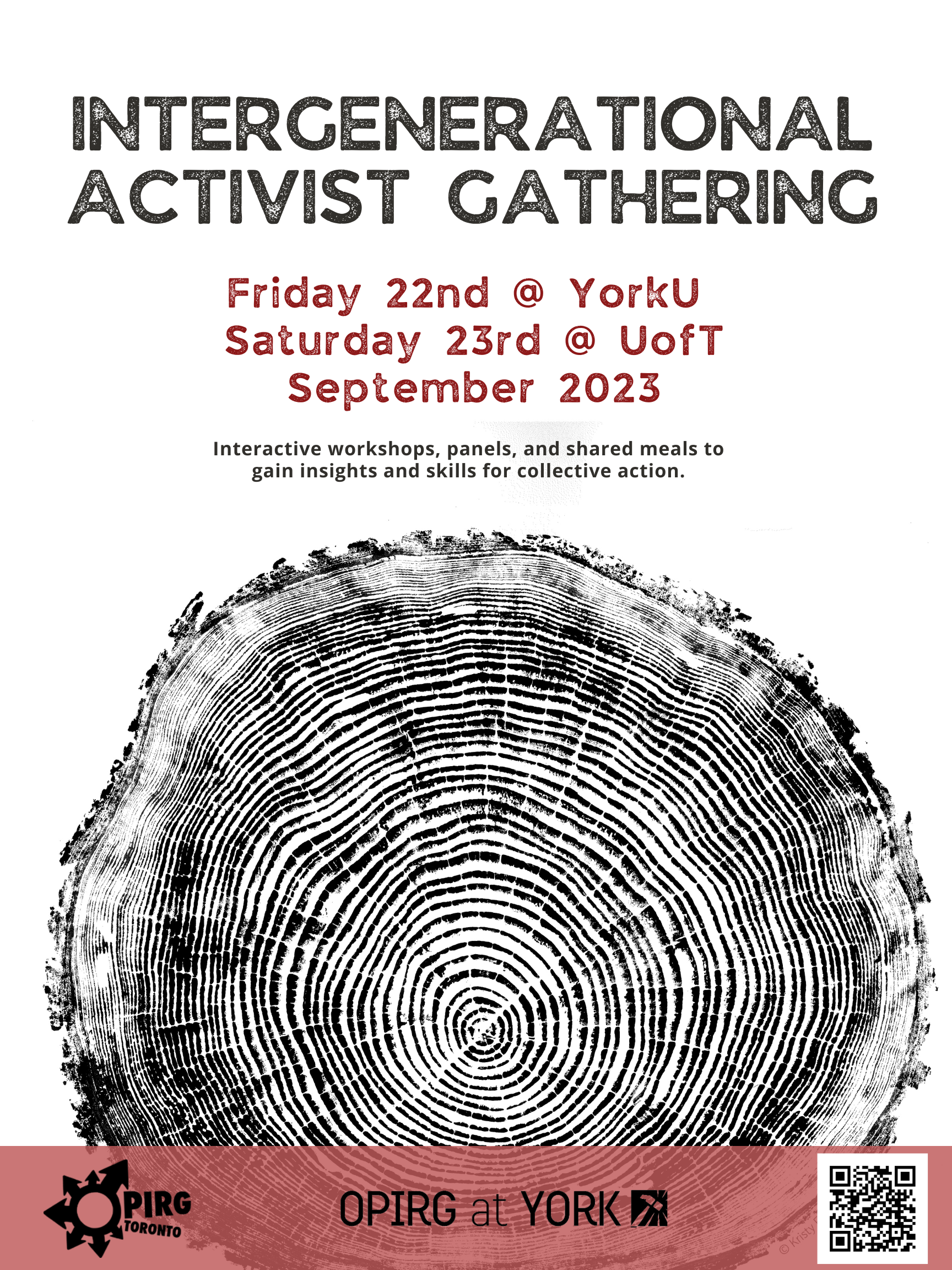 final Intergenerational activist gathering Sept 2023