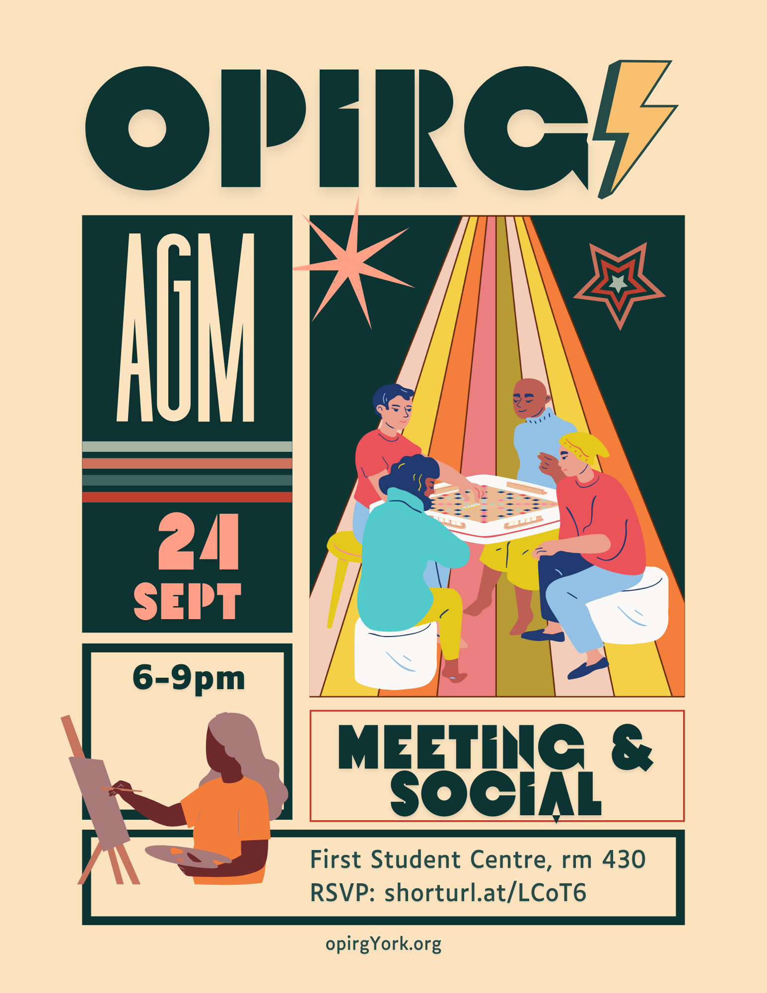 AGM poster 2024 OPIRG York